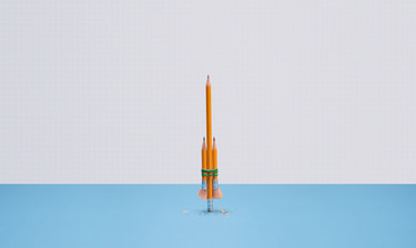 Bleistift-Rakete Missile des crayons